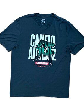Official Team Canelo Alvarez 4X Champ No Boxing No Life T-Shirt, Men's Large